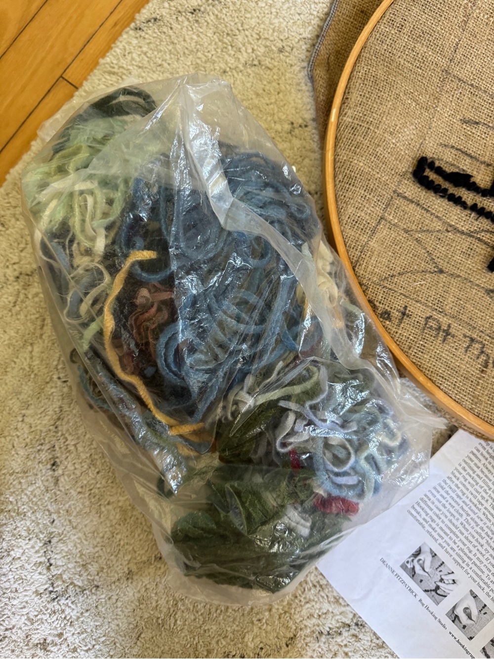 Deanne Fitzpatrick Rug Hooking Complete Kit - Picture 4 of 7